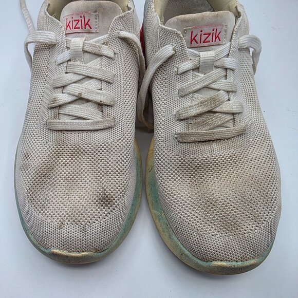 Kizik Athens Sunrise Womens Size 9 White Athletic Shoes Running Walking Comfort - Picture 10 of 13